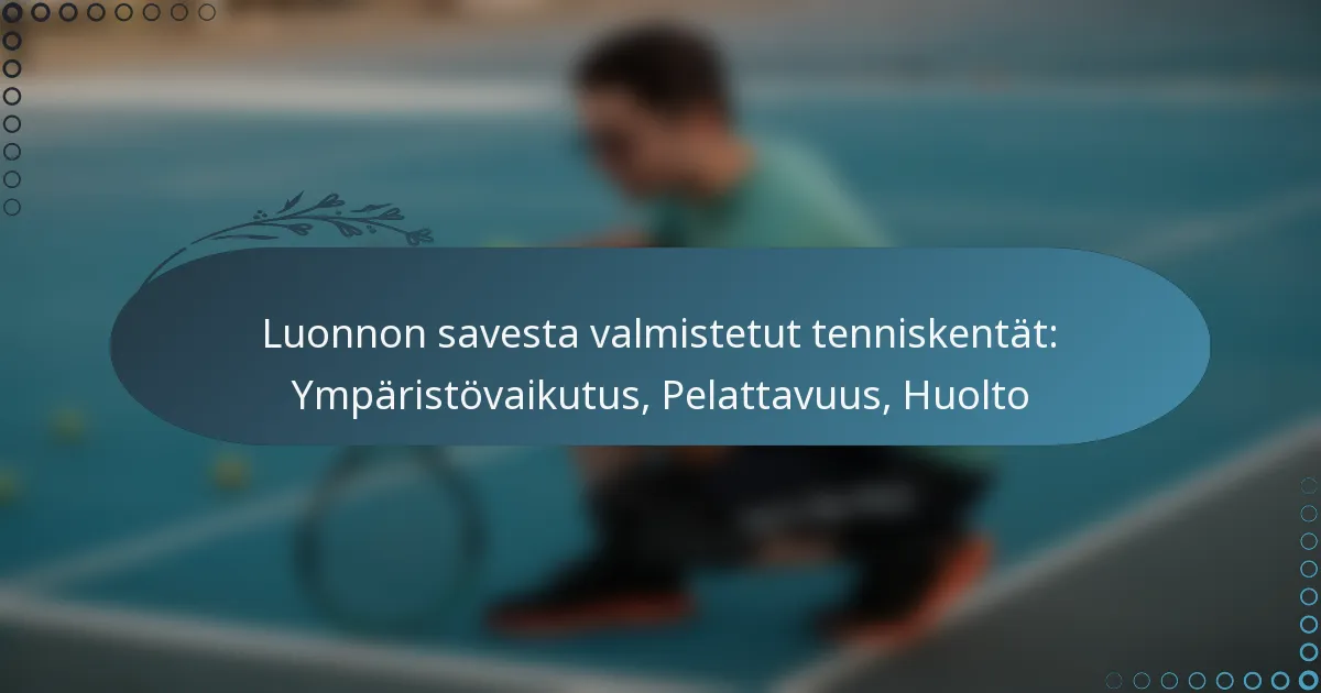 featured-image-luonnon-savesta-valmistetut-tenniskentat-ymparistovaikutus-pelattavuus-huolto