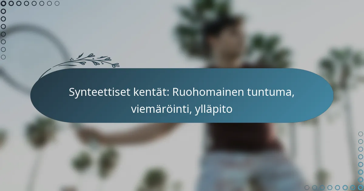 featured-image-synteettiset-kentat-ruohomainen-tuntuma-viemarointi-yllapito